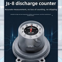 Compteur de décharges d'éclairs JS-8 6/12/35 KV en acier inoxydable