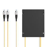 Répartiteur de cassette PLC à fibre optique FTTH haute performance 1x2 FC/UPC, type boîtier ABS |   Haute qualité et fiable |   Livraison rapide