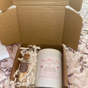 Vela Aromática de Cera de Soya Hecha a Mano LANJO, en Frasco de Vidrio Rosa de Larga Duración, para Graduación, Día de la Madre, Día de Acción de Gracias, Día del Padre - Product Image 2