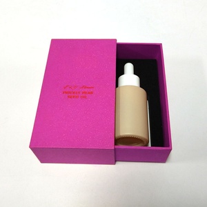 Juego de Botellas de Vidrio para Suero Cosmético de 30 ml y 50 ml con Colores Personalizados, Serigrafía, Bomba de Presión Negra Mate y Tapa con Gotero para el Cuidado de la Piel - Product Image 4