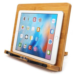 Wooden Reading Rack Adjustable Height Desktop Book <b>Stand</b> Minimalist Design For Kids School Use - Product Image 5