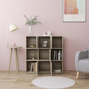 <span class=keywords><strong>Étagère</strong></span> de rangement industrielle sur pied avec portes pour salon et bureau à domicile - <span class=keywords><strong>Bibliothèque</strong></span> ouverte écologique - Product Image 1