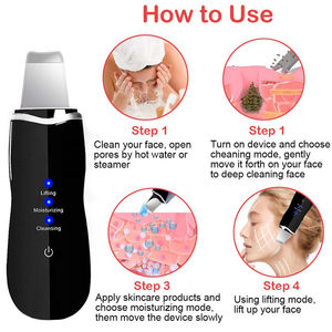 ที่ขัดผิวสำหรับใบหน้าไม้พายมีฉลากแบบชาร์จไฟได้ขนาดเล็ก - Product Image 6