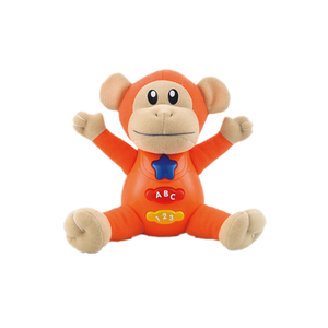 Cable Usb Personalizado Peluches 25CM Peluche <span class=keywords><strong>Mono</strong></span> Música <span class=keywords><strong>Mono</strong></span> Peluches - Product Image 1