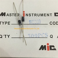 50 unités de diodes redresseuses 10A10 |   Conductivité électrique unidirectionnelle haute tension 1000V 10A