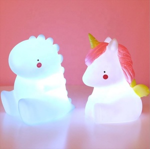 Lampe de nuit <span class=keywords><strong>licorne</strong></span> mignonne pour bébé, jouet pour enfant, cadeau d'anniversaire, <span class=keywords><strong>veilleuse</strong></span> - Product Image 5