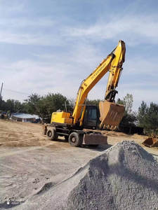 Usado Corea Hyundai 210W-7 Venta caliente 21ton Best Seller Excavadora usada Original Corea del Sur hizo Hyundai Excavadora de ruedas 210w-7 - Product Image 2