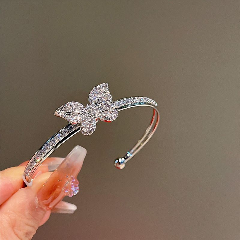 18 bracelet-silver-butterfly