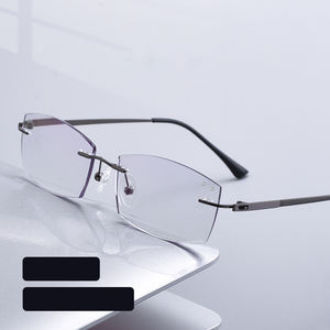 Nouvelles lunettes <span class=keywords><strong>de</strong></span> <span class=keywords><strong>lecture</strong></span> sans monture incassables, lunettes presbyopes anti-lumière bleue pour hommes - Product Image 1