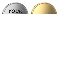 Caja Conmemorativa Personalizada para Colecciones, de Aleación de Zinc 24k, Estilo Antiguo y Moderno, para la Compra y Venta de Monedas Antiguas, Raras, de Plata, Oro y Monedas de 2 Euros de Desafío