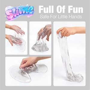 Kit de slime cristallin personnalisé directement de l'usine avec breloques chiot, citron et étoile, texture beurre, logo OEM, marque privée, jouets en vrac, cadeau - Product Image 4