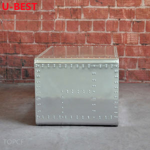 Mesa Auxiliar de Café con Espacio de Almacenamiento, Mesa de Noche, Mesa Baja, Mesa de Centro, Mesa de Té, Mueble de Salón - Product Image 6