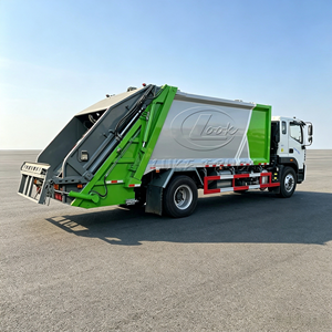 Camion compacteur de déchets Foton Auman 18 mètres cubes à chargement arrière hydraulique, robuste, directement de l'usine - Product Image 5