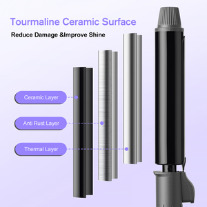 Rizador de Pelo Profesional de Diseño, Plancha de Pelo con Temperatura Ajustable, Herramientas de Peinado - Product Image 2
