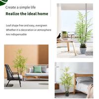 Haute qualité Offre Spéciale vraie touche feuilles artificielles bonsaï arbre plantes artificielles décoration intérieure plantes et arbres artificiels