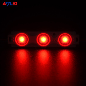 Módulo LED SMD 5050 de 12V Súper Brillante, RGB, CE, ROHS, 5 Años de Garantía, Módulo RGB de 3 LED, 0.72W, Iluminación Interior Suave para Señalización, Módulo Retroiluminado IP67 - Product Image 1
