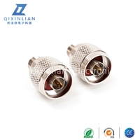 Adaptateur N mâle vers F femelle 75 Ohm Connecteur RF tout cuivre