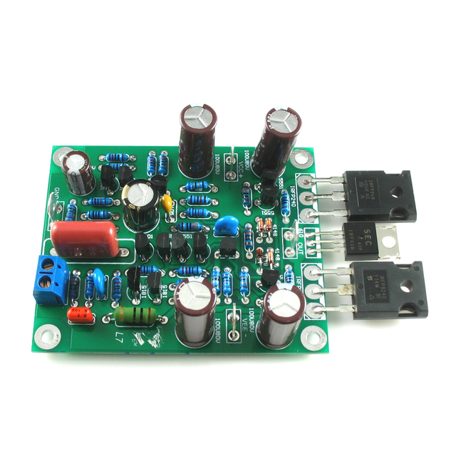 2pcs Class AB MOSFET L7 Audio Power Amplifier Dual Channel Amplifier Board 350W*2 DIY/finished
