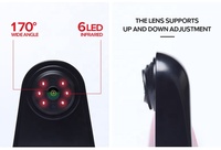 Tovision AHD 1080P 170 ° Fisheye lentille LED feu stop véhicule caméra de recul pour Chevrolet GM Express & Chevy Savana Cargo Van