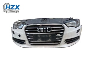 Accesorios para Parachoques Delantero para Audi <span class=keywords><strong>A6</strong></span> C7 <span class=keywords><strong>2015</strong></span>, Condensador, Ventilador Electrónico, Faros Antiniebla, Rejilla con Clips Incluidos, Usado - Product Image 3