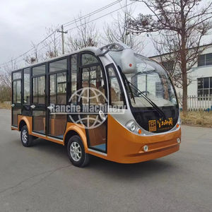 Bus de tourisme électrique de luxe, sortie d'usine, 14-20 places, certifié CE, prix bas, batterie au plomb-acide, 60 km/h, charge en 5-7h - Product Image 1