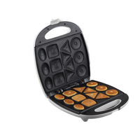 Grille-pain grille-pain triangle gaufres donut noix assiette à gâteau en option petit déjeuner machine à sandwichs ménager machine à sandwichs 4 tranches