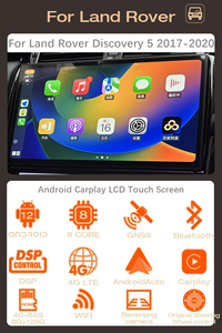 Terra Rover scoperta 5 2017-2020 13.3 pollici <span class=keywords><strong>Android</strong></span> schermo e 10.25 "aria condizionata Touch schermo Radio pannello AC - Product Image 5