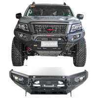4x4 hors route pare-chocs arrière en acier de haute qualité pour-Navara NP300 Frontier pro-4x 2015 ~ 2023 pare-chocs avant