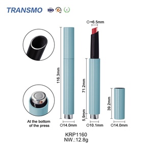 Vente en gros de flacons pour rouge à lèvres, flacon de rouge à lèvres de 2 ml, emballage de rouge à lèvres, tube de baume à lèvres, emballage de tube en plastique - Product Image 2