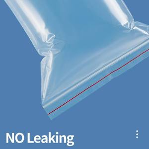 Tùy chỉnh kích thước in logo Trong Suốt Tự niêm phong Zip khóa Poly Dây Kéo Túi rõ ràng Túi PE đóng lại được thực phẩm nhựa nhỏ Ziplock Túi - Product Image 6