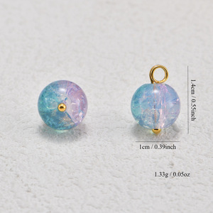 Botones de Cristal Estilo Chino, Redondos con Patrón Floral, Plateados, Accesorios de Joyería DIY, Cuentas Decorativas para Hanfu y Cheongsam - Product Image 4