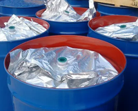 Machine de remplissage aseptique de sachets de sauce de 180 à 220 litres pour jus de fruits, pâte, eau de coco en fût et en sachets, remplisseur aseptique BIB