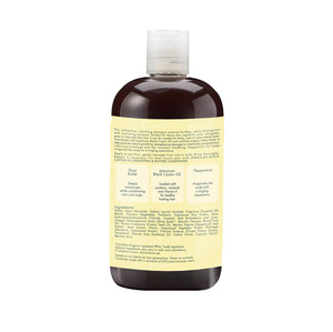 Champú de aceite de ricino negro hidratante natural <span class=keywords><strong>anti</strong></span> caída del cabello para el crecimiento de la pérdida de cabello - Product Image 3