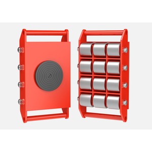 Промышленные тележки для тяжелых грузов 4-12 тонн с поворотом на 360 градусов °   Вращающаяся верхняя пластина - Product Image 5