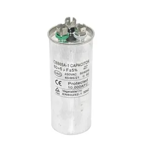 Air conditioner parts CBB65 run motor capacitor