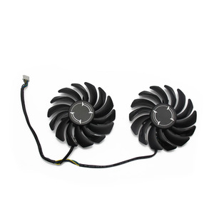 Ventilador de P106-100 PLD09210S12HH, 4 pines, RX580, para <span class=keywords><strong>MSI</strong></span> RX 470 480 570 580, tarjeta gráfica armadura, ventiladores de refrigeración - Product Image 3