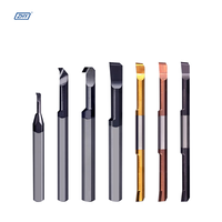 Fraise à alésage en carbure monobloc ZHY pour acier inoxydable, outil de fraisage CNC, fraise à alésage en carbure