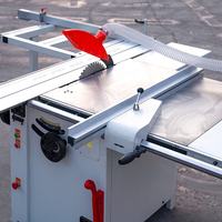 Machine de découpe horizontale de grands panneaux à commande facile et haute précision, table de scie coulissante pour le travail du bois