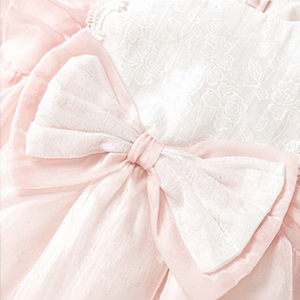Body Primaverile per Neonata a Maniche Lunghe con Pizzo, Tutina con Fascia per Capelli e Fiocco, <span class=keywords><strong>Abbigliamento</strong></span> per <span class=keywords><strong>Bambina</strong></span> - Product Image 6