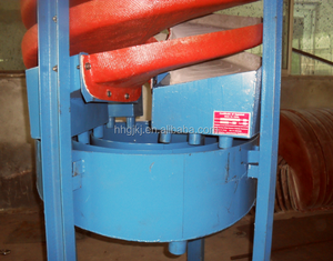 Professionale piccolo separatore minerale oro 0.15-0.2TPH Chrome Washer a spirale scivolo per materiali di particelle fini - Product Image 2