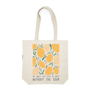 Sac fourre-tout en toile de coton personnalisable pour femmes Design esthétique pour les courses et l'épicerie recyclable avec impression de logo personnalisé - Product Image 4