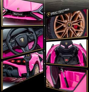 工厂批发新款男女通用儿童电动骑乘汽车，带4轮塑料骑乘玩具车，供儿童驾驶 - Product Image 5