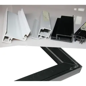 popular extruded custom flexible pvc door profile strip for plastic door frame