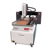 Machine de fraisage CNC Artcam 1212 6090 pour le travail du bois, avec table à vide, fraiseuse de bureau, 4 axes, perceuse à bois 3D