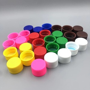 28mm Diameter <b>Plastic</b> <b>Cap</b> for PET Bottles Yellow Color Can Be Customized - Product Image 4