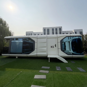 บ้านแคปซูลเหล็กกันเสียงรุ่นปี 2025 บ้านตู้คอนเทนเนอร์เคลื่อนที่ โรงแรมแบบโมดูลาร์ ดีไซน์โมเดล 3 มิติ บ้านหลังเล็ก - Product Image 1