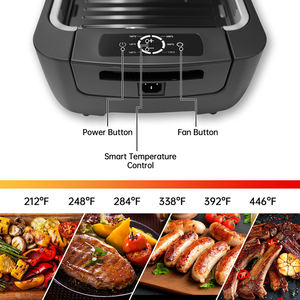 Grill électrique intelligent en acier inoxydable à <span class=keywords><strong>prix</strong></span> de gros, grill sans fumée, grill panini numérique, plaque chauffante - Product Image 3