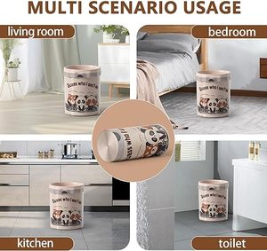 Bolsas de Basura Huamaohengchun de 13 Galones con Estampado de Panda, Resistentes a Desgarros, de LDPE Extra Grueso, para Cocina - Product Image 6