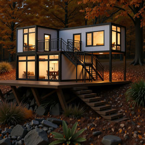 <span class=keywords><strong>Maison</strong></span> préfabriquée portable à 2 étages 20 pieds 40 pieds <span class=keywords><strong>maison</strong></span> de conteneur détachable petites maisons modernes <span class=keywords><strong>maison</strong></span> modulaire pour bureau de dortoir - Product Image 2