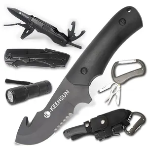 Pisau Survival <span class=keywords><strong>Tool</strong></span> 4 Cái Multitool Ngoài Trời Cắm Trại Knife Plier <span class=keywords><strong>Set</strong></span> Tất Cả Trong Một Kit Công Cụ - Product Image 1